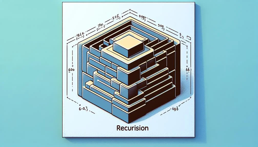 Recursive algorithms: managing memory in recursion